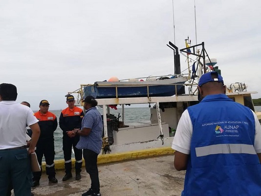 AUNAP PARTICIPA DE TERCER SIMULACRO DE PESCA ILEGAL E ILÍCITA EN EL PACÍFICO