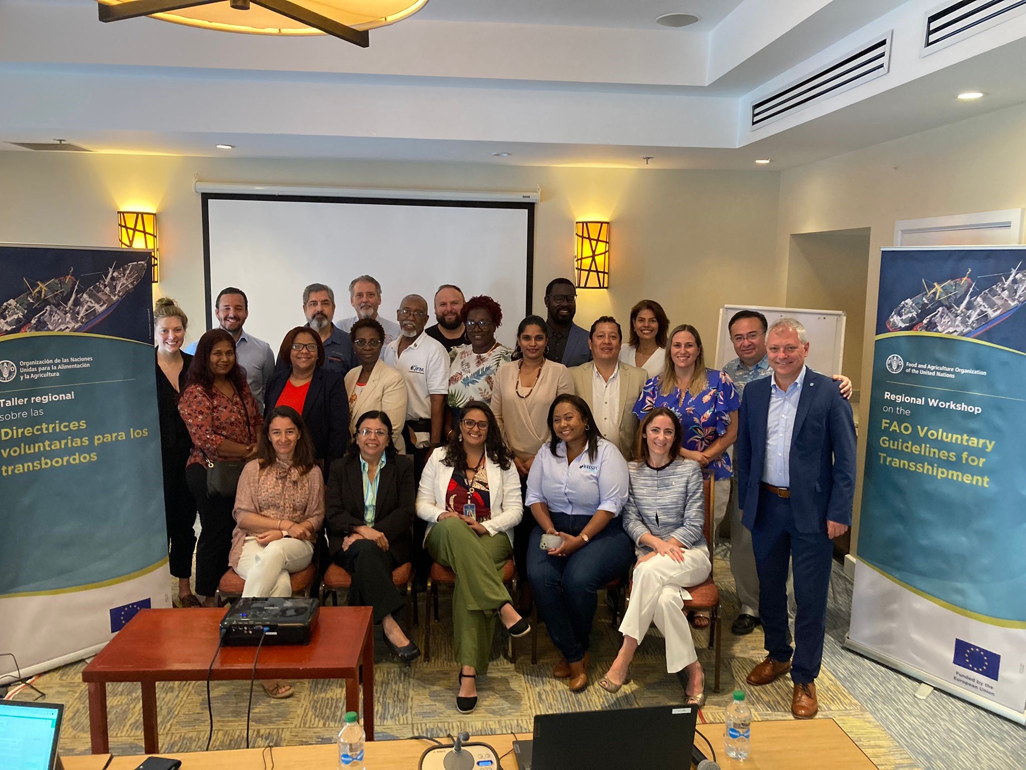“Taller regional de América Latina, el Caribe y América del Norte sobre las Directrices voluntarias de transbordo” - Barbados marzo del  2023
